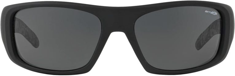 Arnette Hot Shot AN4182 C62, coloris Noir (Fuzzy Black/Gray), largeur 62 mm
