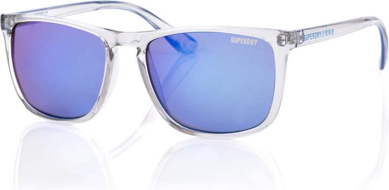 Superdry Shockwave 153 CAT3, monture Miroir Bleu, verres teintés UV400