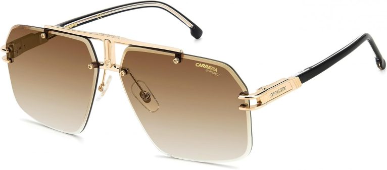 Carrera 1054/s 2M2/86 Black Gold, monture métal 63/12/145